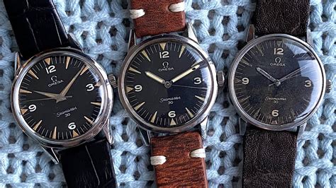 Omega Seamaster 30 Ranchero dials: PAF & RAF 